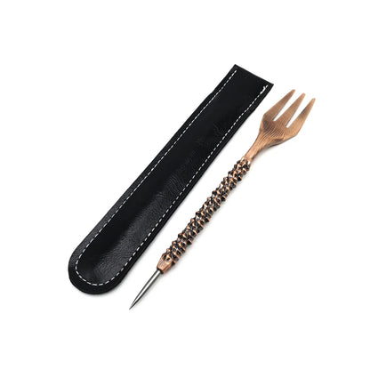 🔧✨ LOMINT Retro Design Hookah Fork – 2-in-1 Shisha Tool