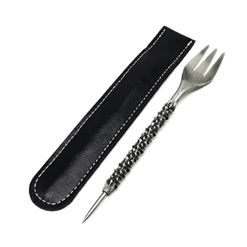 🔧✨ LOMINT Retro Design Hookah Fork – 2-in-1 Shisha Tool
