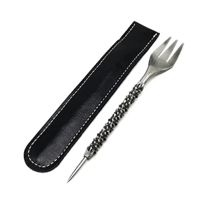 🔧✨ LOMINT Retro Design Hookah Fork – 2-in-1 Shisha Tool