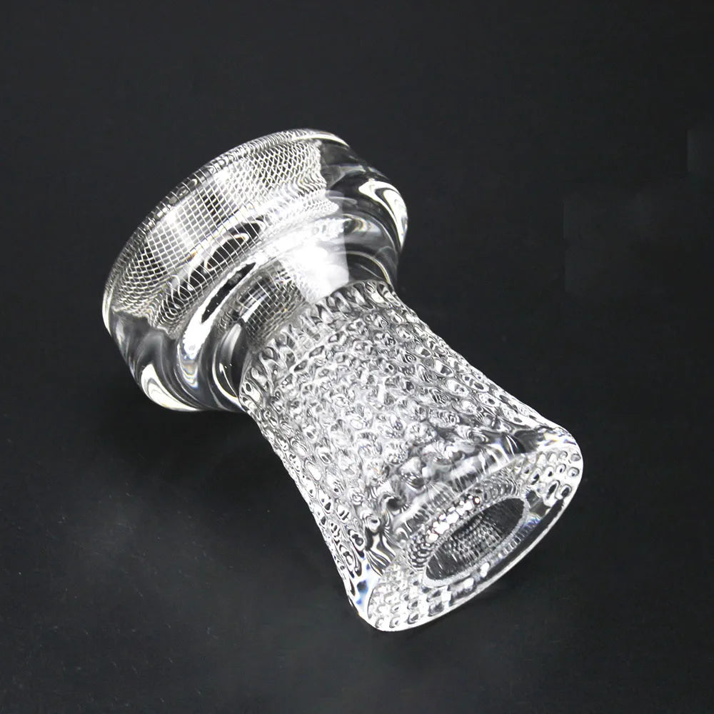 🔮 Glass Hookah Bowl with Net – Elegant & Functional