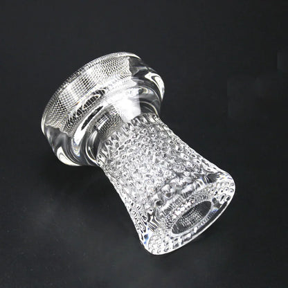 🔮 Glass Hookah Bowl with Net – Elegant & Functional