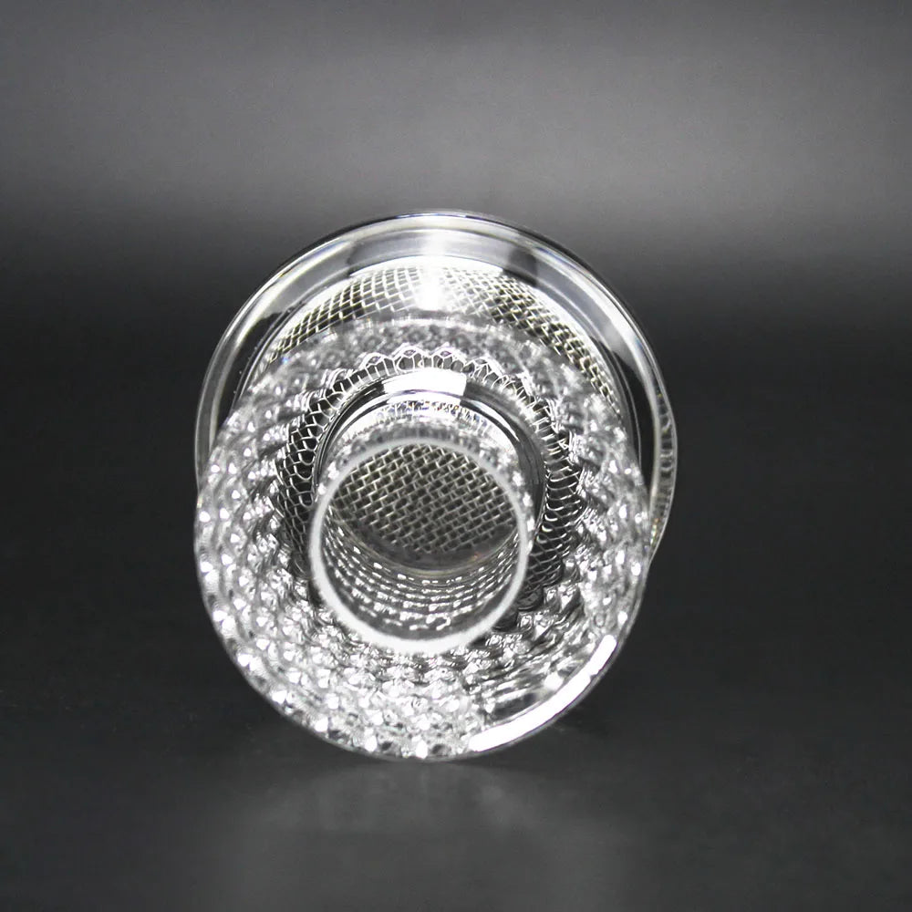 🔮 Glass Hookah Bowl with Net – Elegant & Functional
