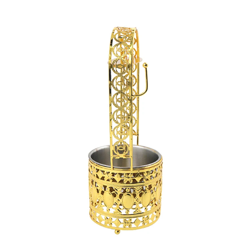 Hookah Charcoal Holder Basket Gold - My Perfect Hookah