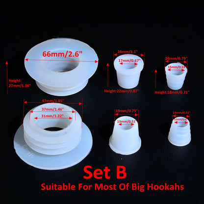 3pcs/Set Shisha Hookah Grommet (Shisha Hose Bowl Spacer Seal) - My Perfect Hookah