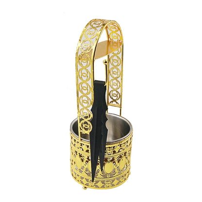 Hookah Charcoal Holder Basket Gold - My Perfect Hookah