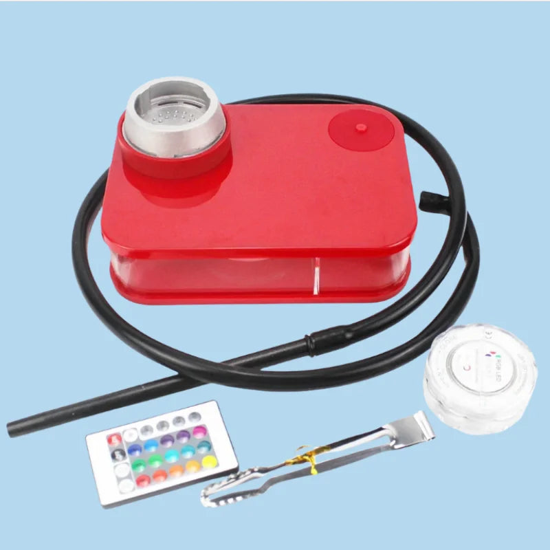 Book Box Hookah Set with Chicha Tobacco Bowl & Cigarette Holder & LED Light - My Perfect Hookah