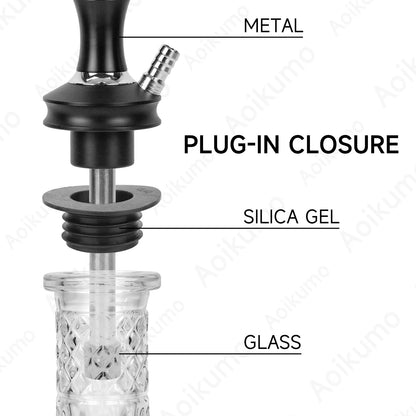 Complete Saint Black Breeze 2 Hookah set - My Perfect Hookah