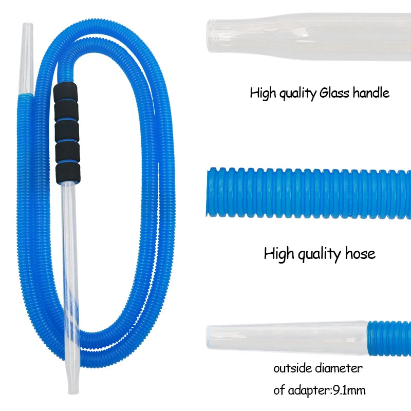 Glass Handle Hookah Hose 💨✨ - My Perfect Hookah