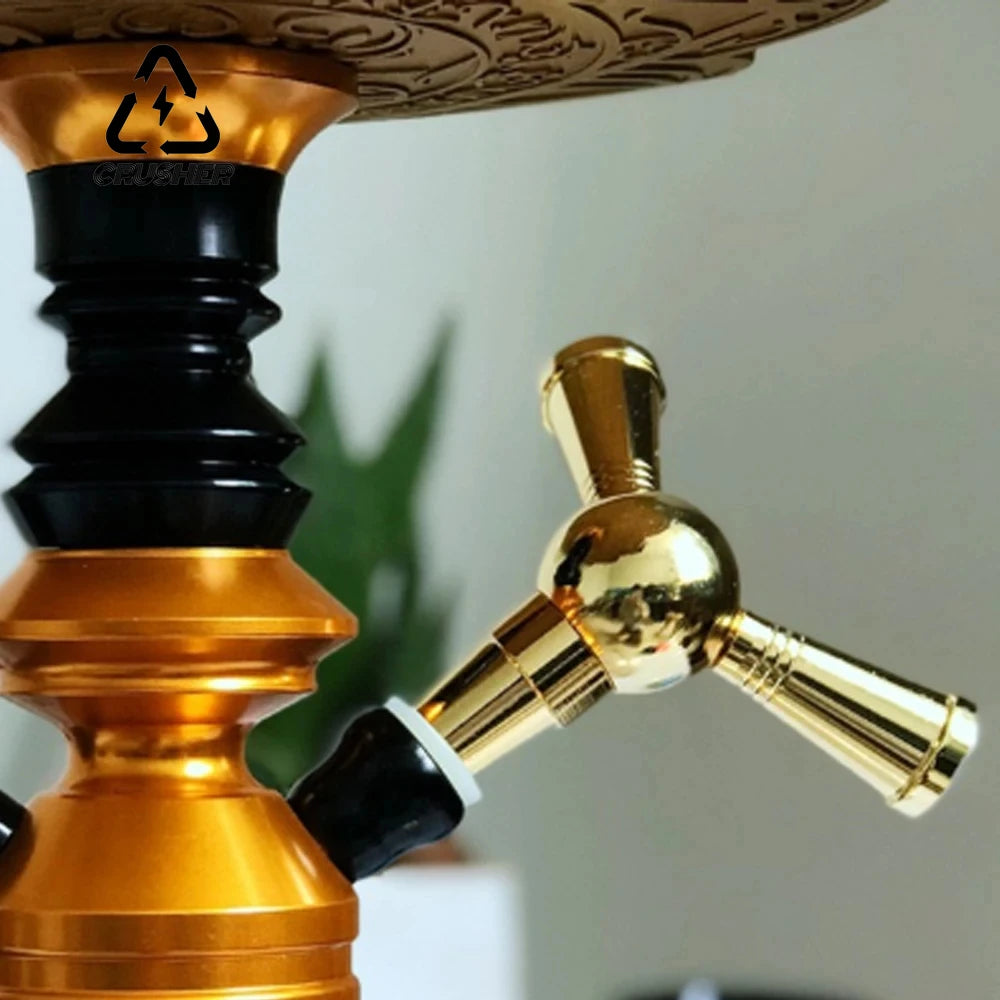 CRUSHER One-to-Two Shisha Hose Connection - My Perfect Hookah