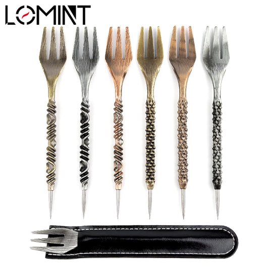 🔧✨ LOMINT Retro Design Hookah Fork – 2-in-1 Shisha Tool