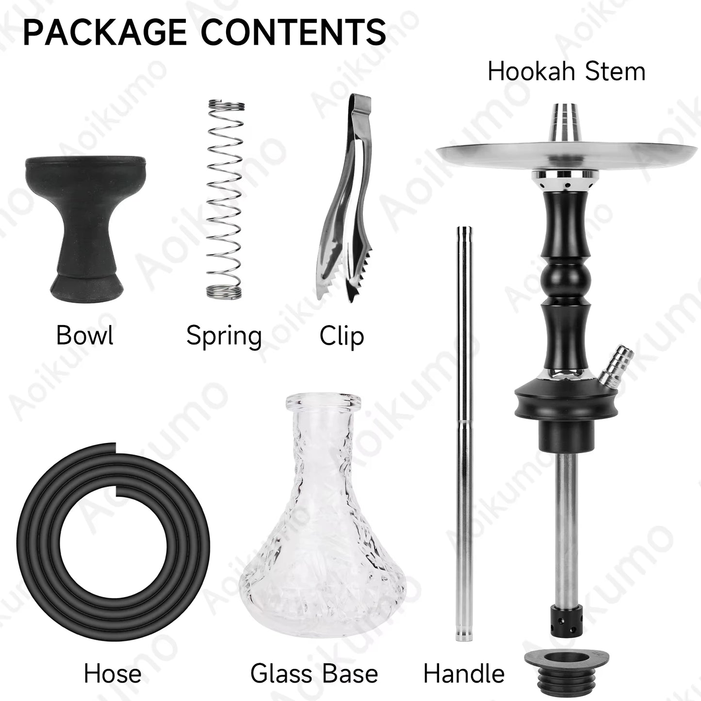 Complete Saint Black Breeze 2 Hookah set - My Perfect Hookah