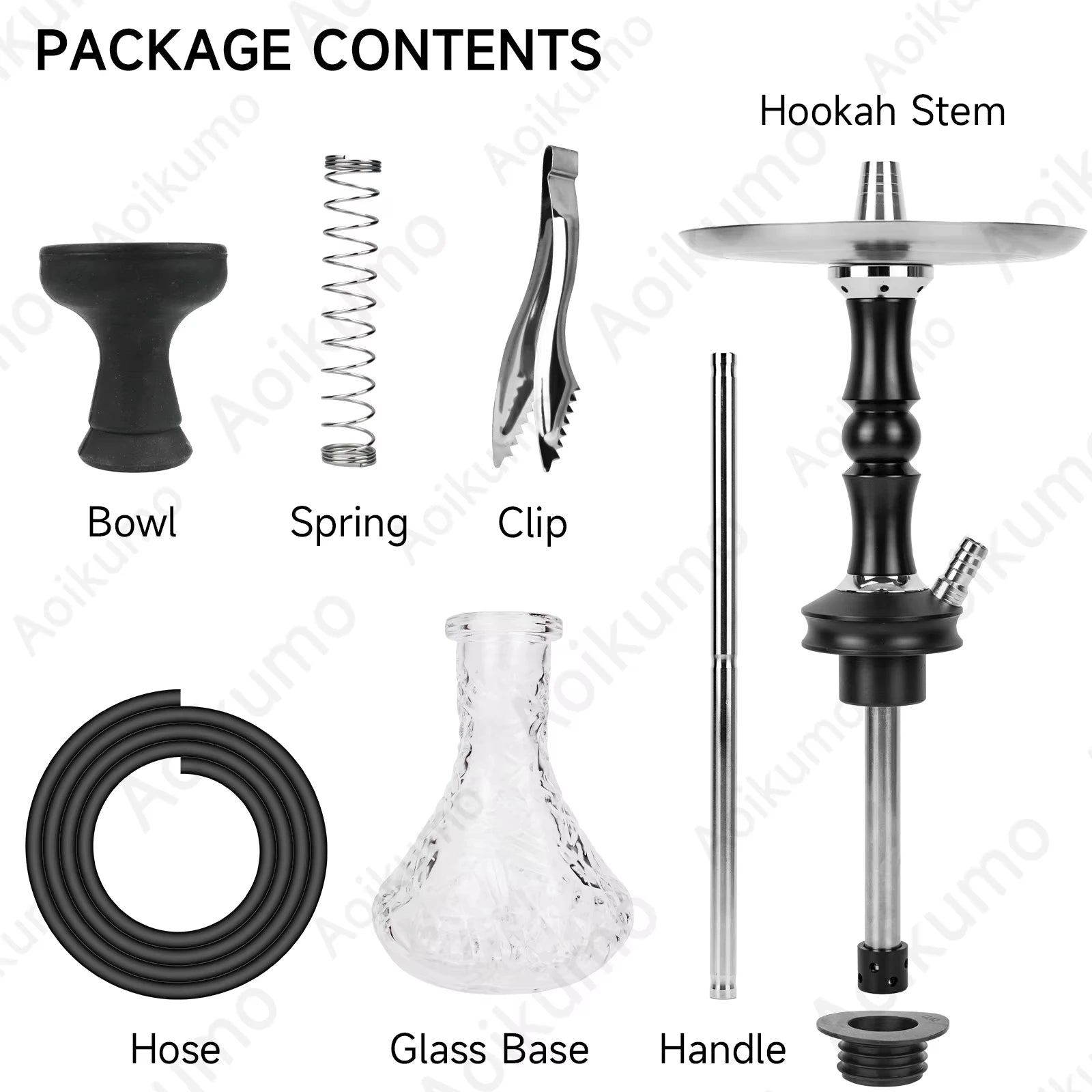 Complete Saint Black Breeze 2 Hookah set - My Perfect Hookah