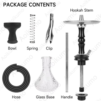 Complete Saint Black Breeze 2 Hookah set - My Perfect Hookah